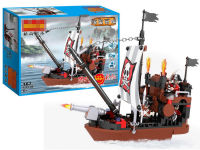 ProudNada Toys ของเล่นเด็ก ตัวต่อเลโก้ เลโก้ เรือ เรือโจรสลัด  SEA ROVER 167 PCS 3118