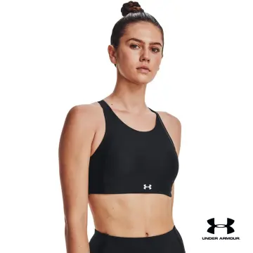 Under Armour UA Women's Infinity Mid High Neck Shine Sports Bra