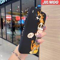 เคส JIUMOO สำหรับ Huawei Nova 8i Honor 50 Lite เคสตุ๊กตาการ์ตูนน่ารักดีไซน์ใหม่เคสมือถือนิ่มบางลายเคสขอบสี่เหลี่ยมซิลิโคนเคสนิ่มเคสป้องกันการกระแทก