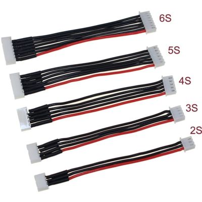 : "-- 2S 3S 4S 5S 6S Lipo สายสมดุลชาร์จไฟต่อสาย10CM 15CM สำหรับโดรน RC ลิเธียมโพลีเมอร์แบบชาร์จไฟได้แบตเตอรี่ของเล่น DIY