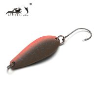 LTHTUG Peche Leurre Pesca PAL SPOON 2.5g 30mm Colorful Spoon Bait Copper Stream Metal Fishing Lure For Trout Chub Perch Salmon