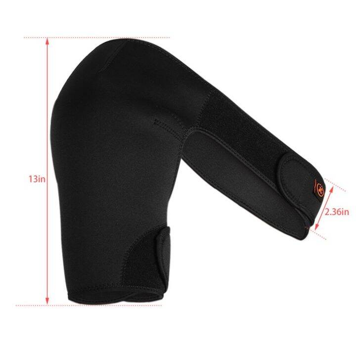 adjustable-breathable-gym-sports-care-single-shoulder-support-back-brace-guard-strap-wrap-belt-band-pads-black-bandage-men-women