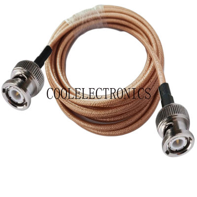 RG400 BNC Male to BNC Male Double Shielded Copper Braid RF Coaxial cable 50ohm 10/15/20/30/50CM 1/2/3/5/10M