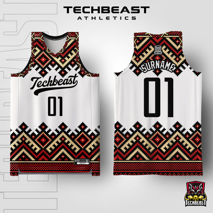 Tribe Full Sublimation Basketball Jersey Techbeast Custom Name