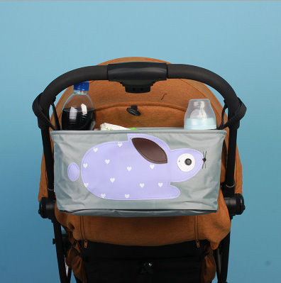 children-trolley-waterproof-cartoon-animal-shaped-storage-baskets-mummy-bag