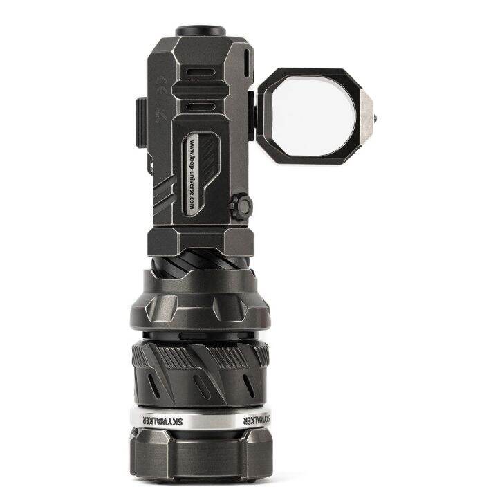 LOOP GEAR SK01s Zoomable LEP Flashlight, 1600 Meters Beam Distance