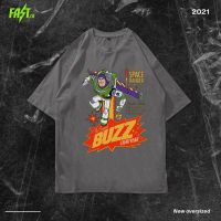 ราคาถูกเสื้อยืดคาร์บอน พิมพ์ลาย Toy Story Buzz Lightyear ขนาดใหญ่S-5XL