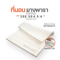 tigerpillow ที่นอนยางพารา แท้ รุ่น Firm (สั่งตัดตามขนาดได้) ยางพาราฉีด เเถมหมอน1ใบ   Topper ท็อปเปอร์ ไม่ใช่ยางพาราอัด