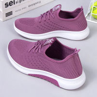 2020 spring and autumn new old Beijing cloth shoes women fly woven shoes breathable casual sneakers soft bottom non-slip mother shoes