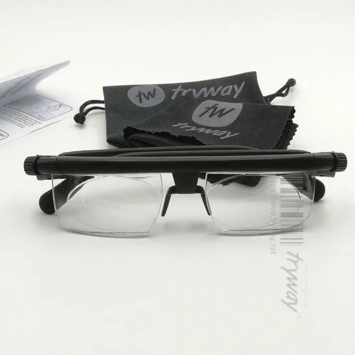 Adjustable Strength Glasses Eyewear DISTANCE Reading glasses Focus For