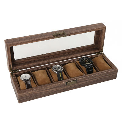 Organizer Holder- Mens For Top Jewelry &amp; Glass Display Box Watch