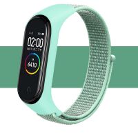 Bracelet for Mi Band 7 6 5 Strap Nylon Loop Smart Watch Belt Pulsera Correa Mi band 5 Wristband for Xiaomi Mi Band 4 3 Strap Smartwatches