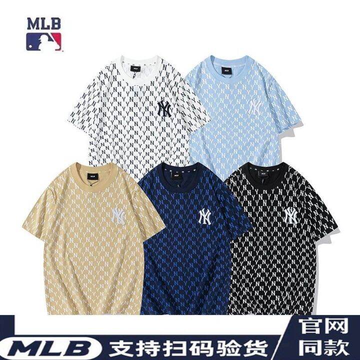 ☈ MLB Korea Yankees T-shirt UNISEX 100 Superior Heavy Cotton