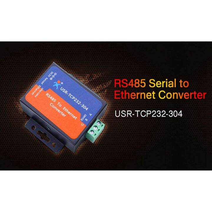 1-piece-modbus-serial-port-rs485-to-ethernet-converter-module-server-usr-tcp232-304-data-transmission-dhcp-dns-supported