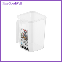 FineGoodWell กล่องที่จัดเก็บในตู้เย็นตู้เย็น,กล่องอาหารสดใหม่พร้อมที่จับสำหรับผักผลไม้ชั้นวางของในครัวที่บ้าน