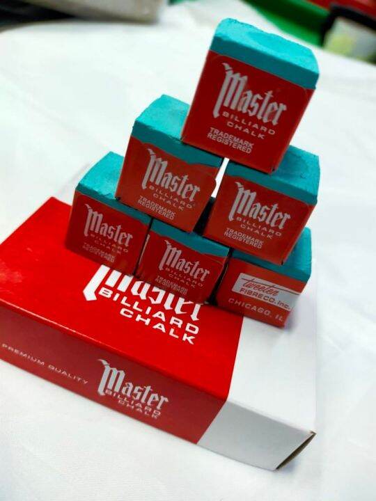 6 PCS MASTER CHALK LIGHT GREEN TISA NG BILYARAN Lazada PH