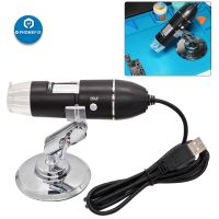 1000x Magnification Endoscope 8 LED USB 2.0 Digital Microscope Mini Camera Metal Stand Compatible with Mac Window 7 8 10 Linux