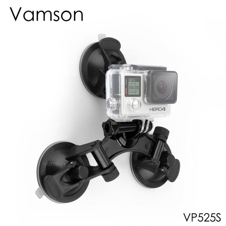 อุปกรณ์เสริมสำหรับ-go-pro-ของ-vamson-จุกดูดแบบยึดสามขาสำหรับ-yi-สำหรับ-gopro-hero-7-6-5-4สำหรับ-dji-osmo-กล้องแอคชั่นแคมเมรา-vp525s