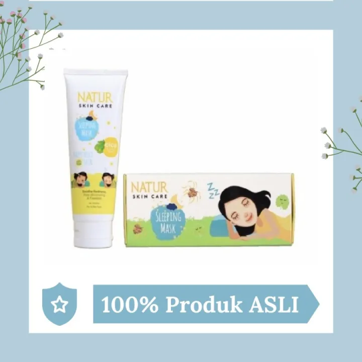 Natur Sleeping Mask Cica 100Ml Lazada Indonesia