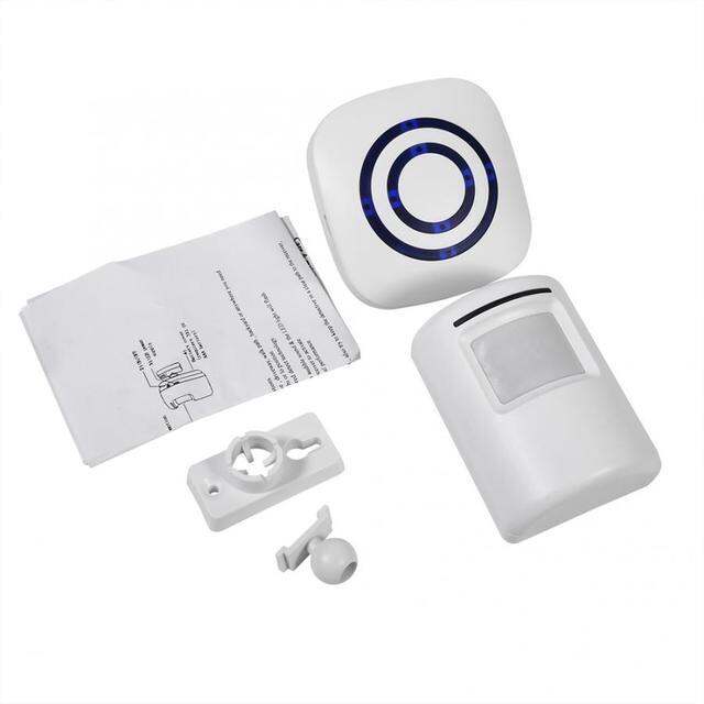 MLSmart Door Bell Motion Sensor Wireless Doorbell Alert Secure System