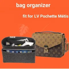 soft light and shape】bag organizer insert accessories fit for lv Toiletry  Pouch 15 19 26 bag in bag organiser compartment storage zipper inner bag