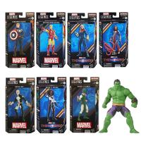 In-Stock Marvel Legends กัปตันมาเวล Photon Ms. Marvel Karnak Marvel Booy Rogers Rogers Iron Man ของเล่นแอ็คชันโมเดล8แพ็ค