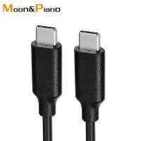 Quality Mobile Phone Data Cable Double-head Type-C 3A 60W Fast Charging Cable for Laptops 0.2m 0.5m 1m 2m Type-C Black Cables