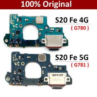 100 Original USB Charging Port Board Flex Cable Connector For Samsung Galaxy S20 Fe 4G 5G G780 G780F G781 G781B Microphone