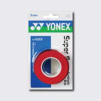 Yonex เทปพันด้าม/กริ๊ปพันด้าม ไม้เทนนิสไม้แบดมินตัน Super Grap Overgrip Tape Racket Tennis 3 Pack ( AC102EXR )