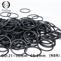 【hot】✌▣▧  20PC/lot Rubber NBR O 2mm Thickness OD21/22/23/24/25/26/27/28/29/30x2mm O-Ring Gaskets Washer