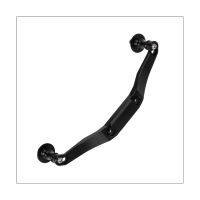 Front Rear Body Mounts RC Car Body Mount Replace Component Frames Accessories Replacement for Slash 4X4 Black