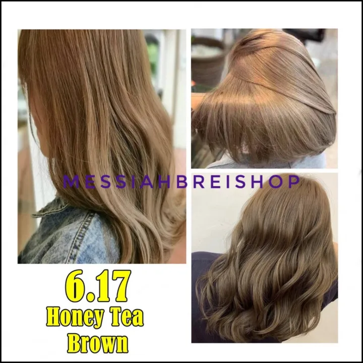 BREMOD  HONEY TEA BROWN HAIR COLOR SET WITH OXIDIZING | Lazada PH
