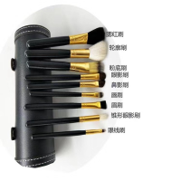 Ma makeup brush set beauty makeup tools portable natural wood handle brush nine piece set factory direct sales