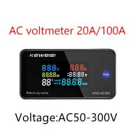 Kws-ac300 โวลต์มิเตอร์ดิจิทัล AC 50-300V แรงดันไฟฟ้า 45-65Hz มิเตอร์พลังงาน LED AC วัตต์มิเตอร์ 0-20 / 100A เครื่องตรวจจับ