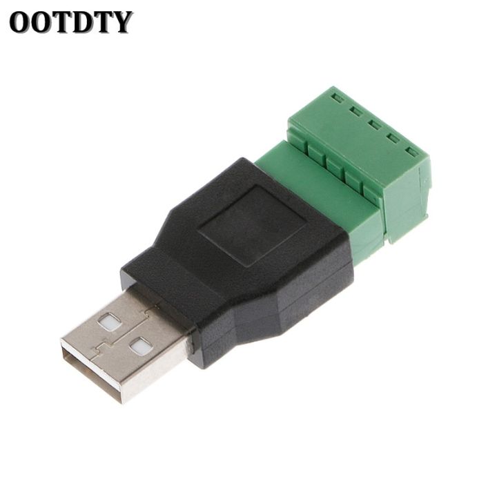 sought-after-ootdty-2ชิ้น-usb-ตัวเมียกับขั้วต่อแบบเกลียวปลั๊ก-usb-พร้อมขั้วต่อ-usb2-0แจ็คตัวเมีย-usb-ตัวเมียกับขั้วต่อตัวเมีย