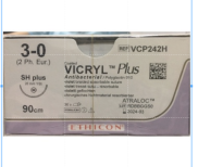 Chỉ phẫu thuật VICRYL PLUS 3-0 một kim lục giác SH plus 26mm 1 2c, 90cm