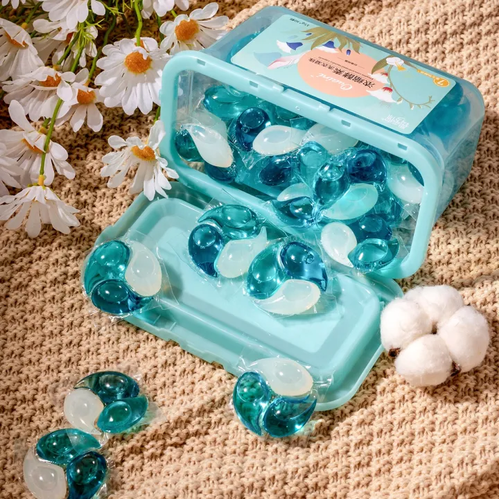 Agent de vânzări aparţine neclar  30pcs Liquid Laundry Detergent Capsules Ball Wash Beads Laundry Long  Fragrance | Lazada PH