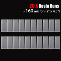 20pcs 2 x 4.5" Micron Rosin Press Filter Bags For Garden Supplies Nylon Screen with Flap