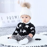 [COD] [Not less than 49] baby knitted cardigan sweater coat spring and autumn