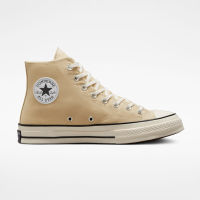 Converse รองเท้าผ้าใบ Chuck 70 Seasonal Color Hi Brown | Oat Milk/Egret/Black ( A03446CU3BRXX )