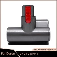 หัวแปรงเครื่องมือมอเตอร์ขนาดเล็กสำหรับ Dyson V7 V8 V10 V11แท่งดูดฝุ่นทำความสะอาดน้ำยาไล่ตัวเล็นหัวดูดสำหรับเปลี่ยน