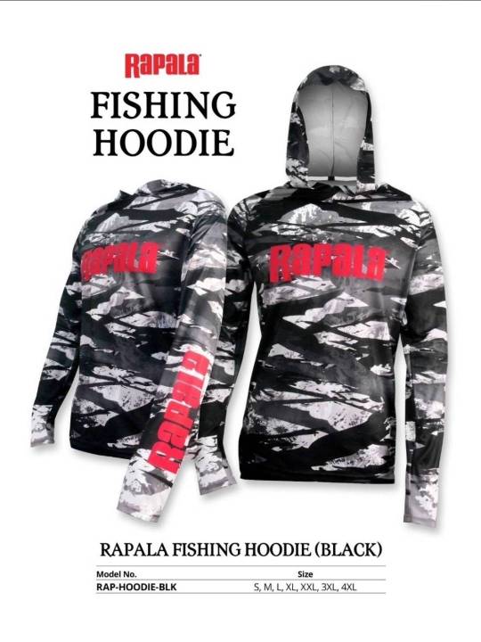 เสื้อตกปลา-rapala-hoodie