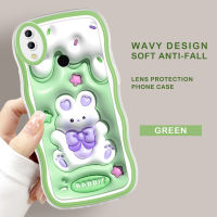 Cetus เคสโทรศัพท์ Xiaomi Redmi Note 7 Note 7 Pro ลายการ์ตูนกระต่ายนิ่มแฟชั่นกันกระแทกคลุมทั้งหมดเคสโทรศัพท์มือถือป้องกันกล้อง