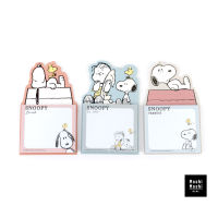 Moshi Moshi กระดาษโน๊ต กระดาษจดบันทึก กระดาษโน๊ตแบบฉีก (1 เซ็ท 2 ชิ้น) ลาย Snoopy ลิขสิทธิ์แท้ รุ่น 6100001651-1653