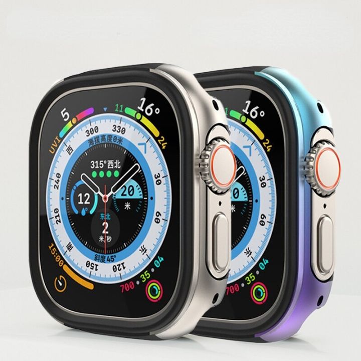 metal-cover-for-apple-watch-ultra-49mm-titanium-color-waterproof-shell-protector-for-iwatch-ultra-49mm-zinc-alloy-luxury-case