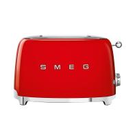 เครื่องปิ้งขนมปัง SMEG TSF01RDEU 2 ชิ้น สีแดงTOASTER SMEG TSF01RDEU 2PCS RED **คุณภาพดี**