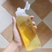 Convenient Oil Bottle Visible Sauce Dispenser Volume Control Oil Filling Olive Oil Squeeze Bottle