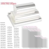 【YF】✸◈◘  1000-100pcs Plastic Adhesive Jewelry Accessories Packing Resealable Cookie