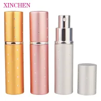 10ml Mini Bottle Refillable Perfume Spray Liquid Container Spray Scent Pump Empty Cosmetic Containers Portable Atomizer Travel Size Bottles Containers