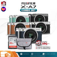 Combo Set Fujifilm Camera X-A7 Kit 15-45 mm. (เมนู ENG) [รับประกัน 1 ปี By AVcentershop]